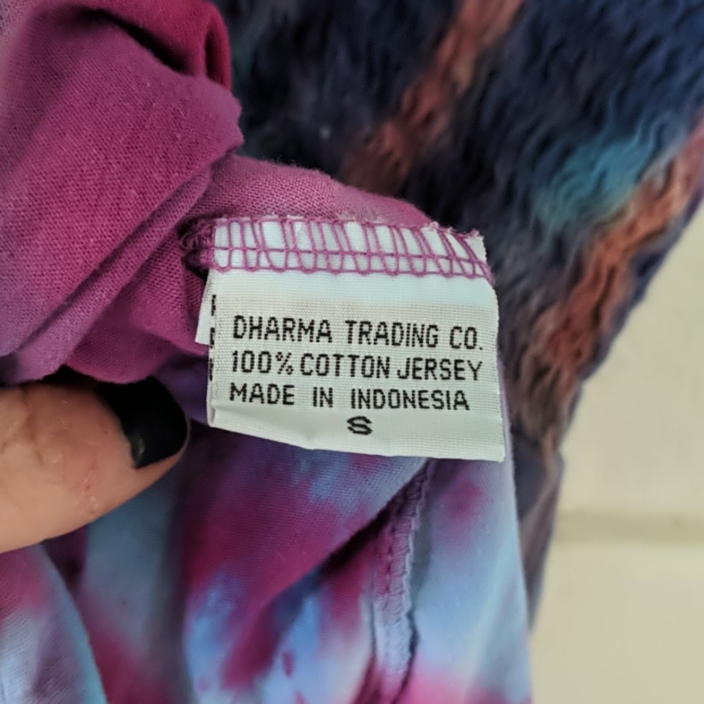 Tie Dyed Babydoll Top - Picture 7 of 9